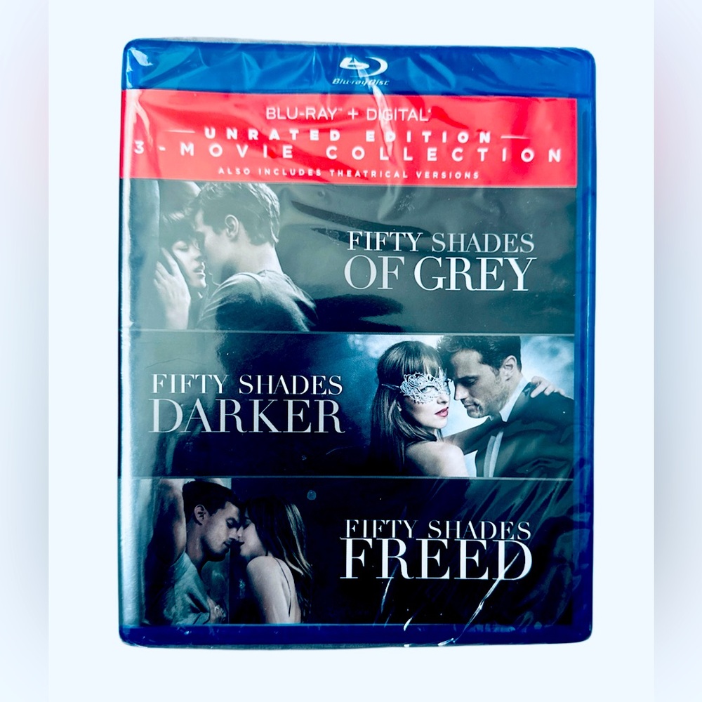Fifty Shades of Grey - Unrated Edition - 3-Movie Collection Blu-ray